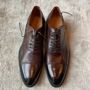 Campanile Italian Leather Lace-up Dress Shoes